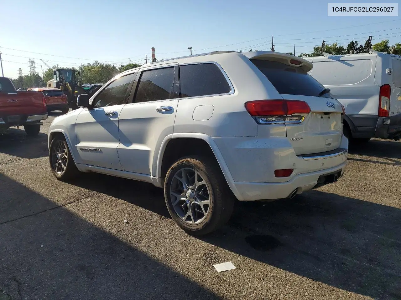 2020 Jeep Grand Cherokee Overland VIN: 1C4RJFCG2LC296027 Lot: 61820536