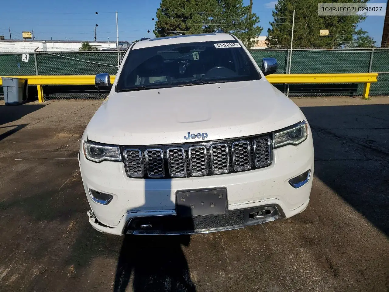2020 Jeep Grand Cherokee Overland VIN: 1C4RJFCG2LC296027 Lot: 61820536