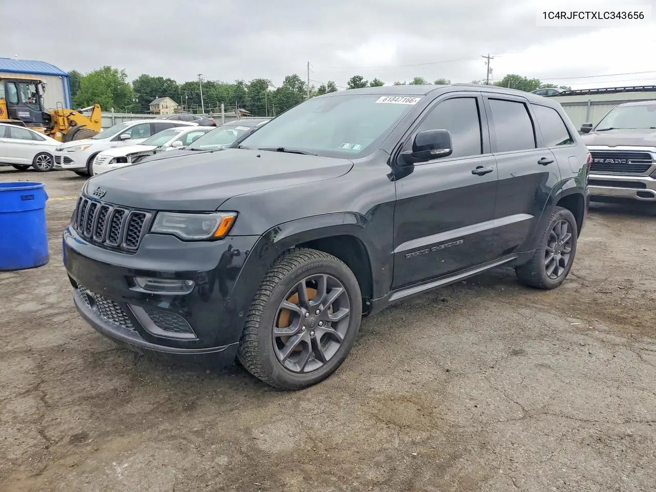 2020 Jeep Grand Cherokee Overland VIN: 1C4RJFCTXLC343656 Lot: 61847166
