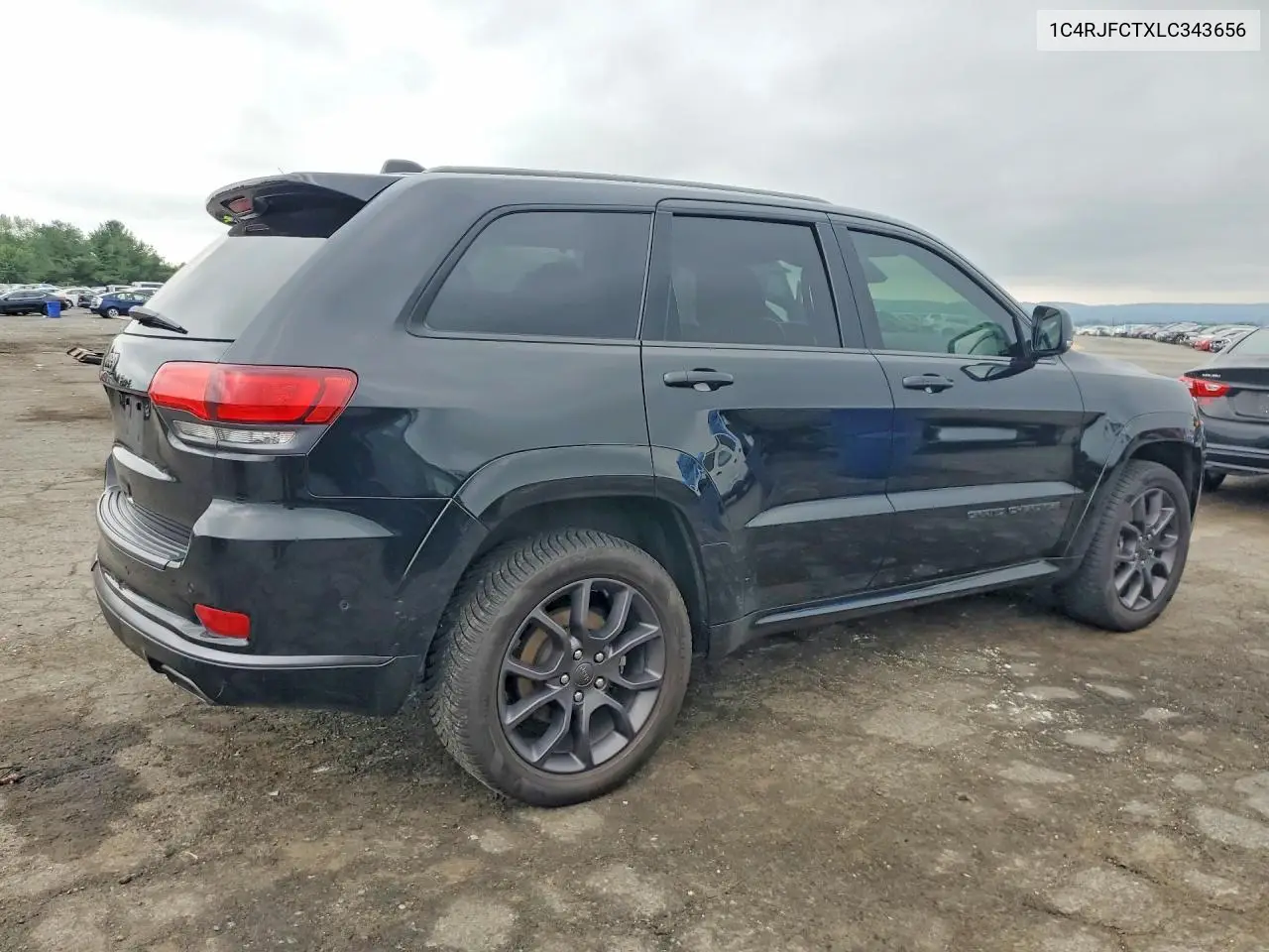 2020 Jeep Grand Cherokee Overland VIN: 1C4RJFCTXLC343656 Lot: 61847166