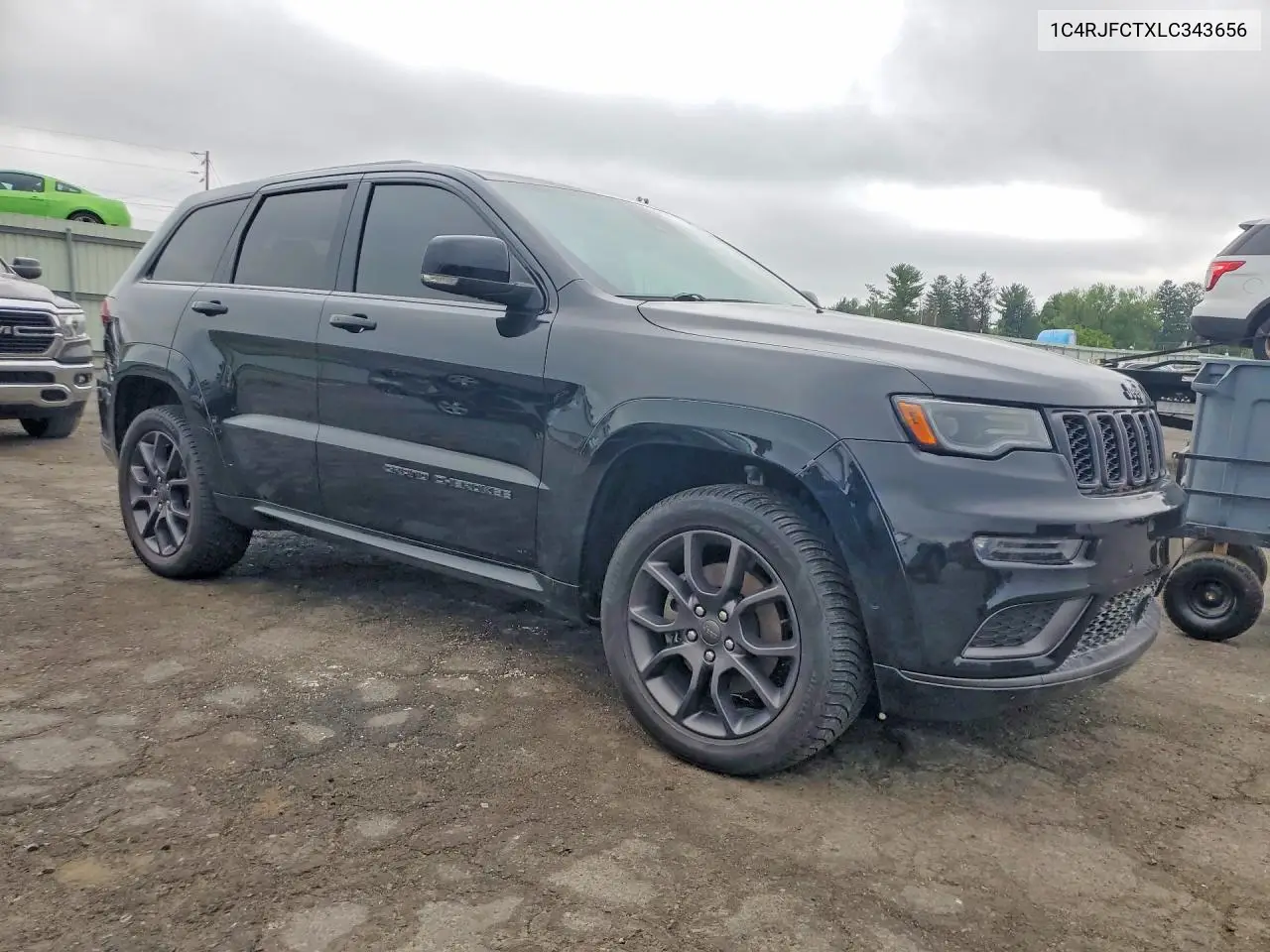 2020 Jeep Grand Cherokee Overland VIN: 1C4RJFCTXLC343656 Lot: 61847166