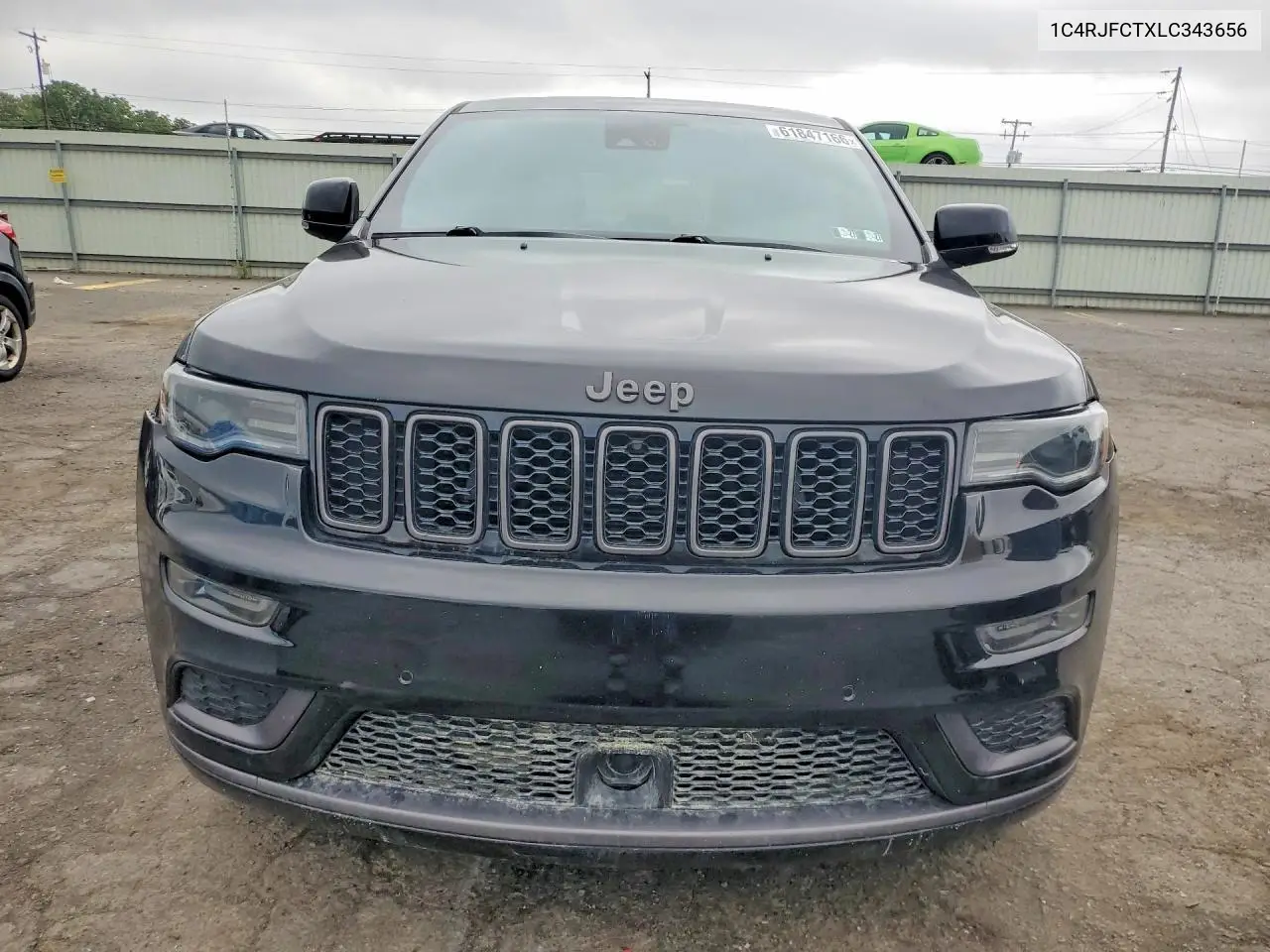 2020 Jeep Grand Cherokee Overland VIN: 1C4RJFCTXLC343656 Lot: 61847166