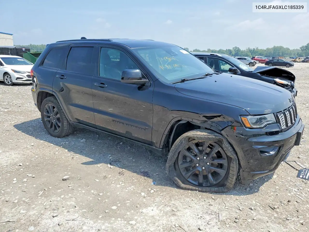 2020 Jeep Grand Cherokee Laredo VIN: 1C4RJFAGXLC185339 Lot: 61852376