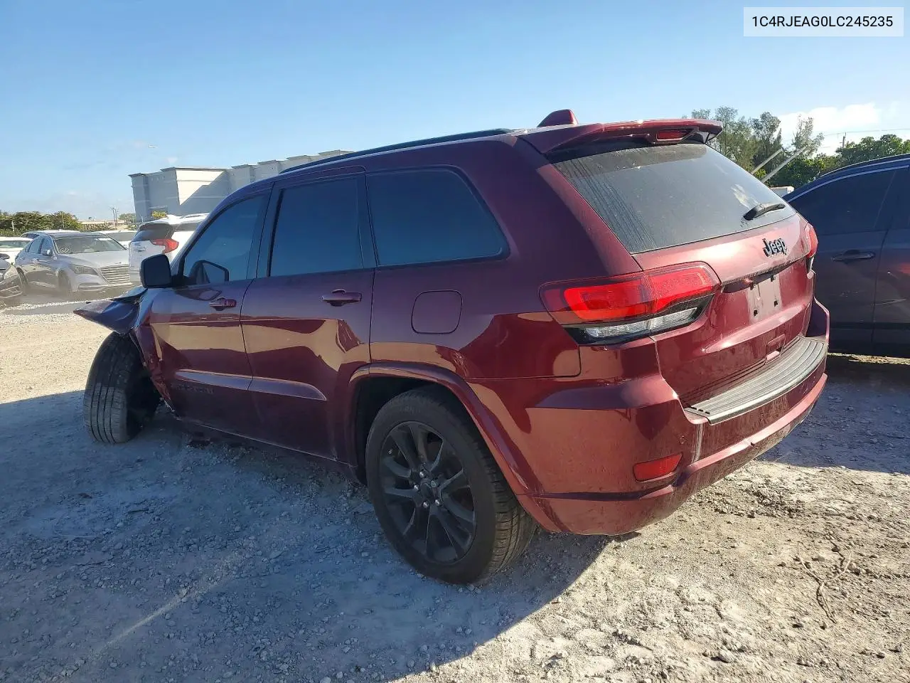 1C4RJEAG0LC245235 2020 Jeep Grand Cherokee Laredo