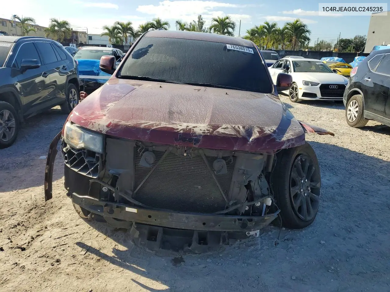 1C4RJEAG0LC245235 2020 Jeep Grand Cherokee Laredo