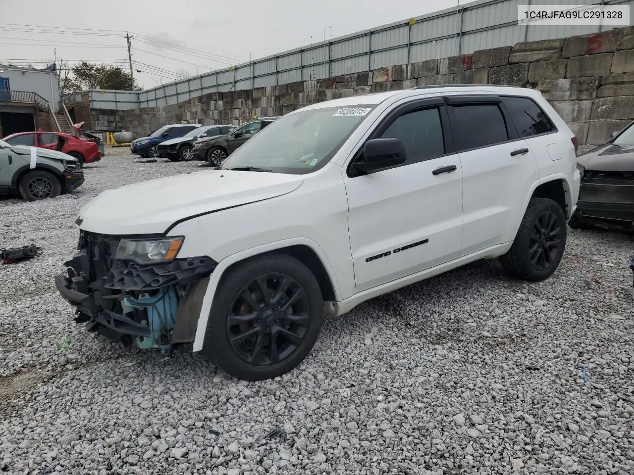 1C4RJFAG9LC291328 2020 Jeep Grand Cherokee Laredo