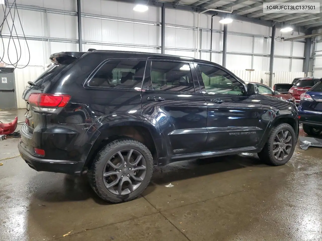 1C4RJFCT3LC137501 2020 Jeep Grand Cherokee Overland