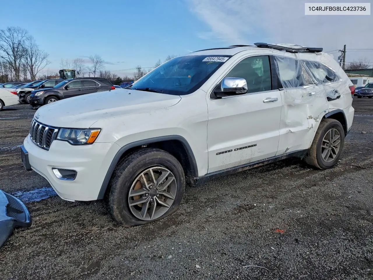 1C4RJFBG8LC423736 2020 Jeep Grand Cherokee Limited