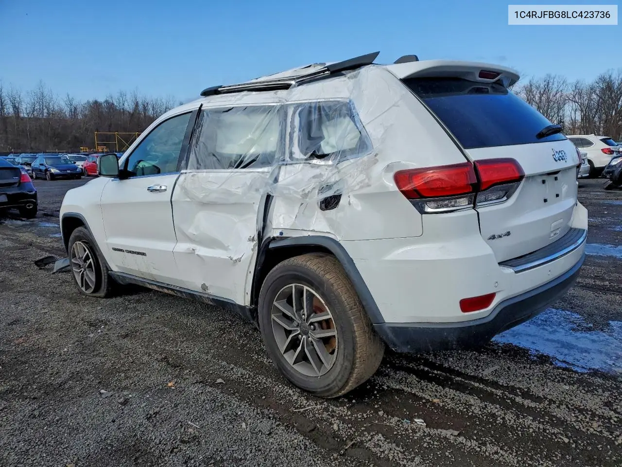 1C4RJFBG8LC423736 2020 Jeep Grand Cherokee Limited