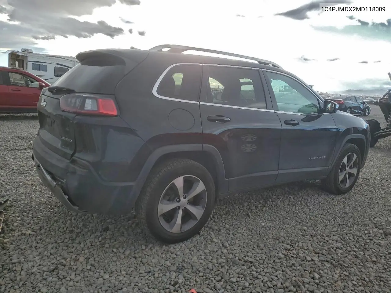 1C4PJMDX2MD118009 2021 Jeep Cherokee Limited