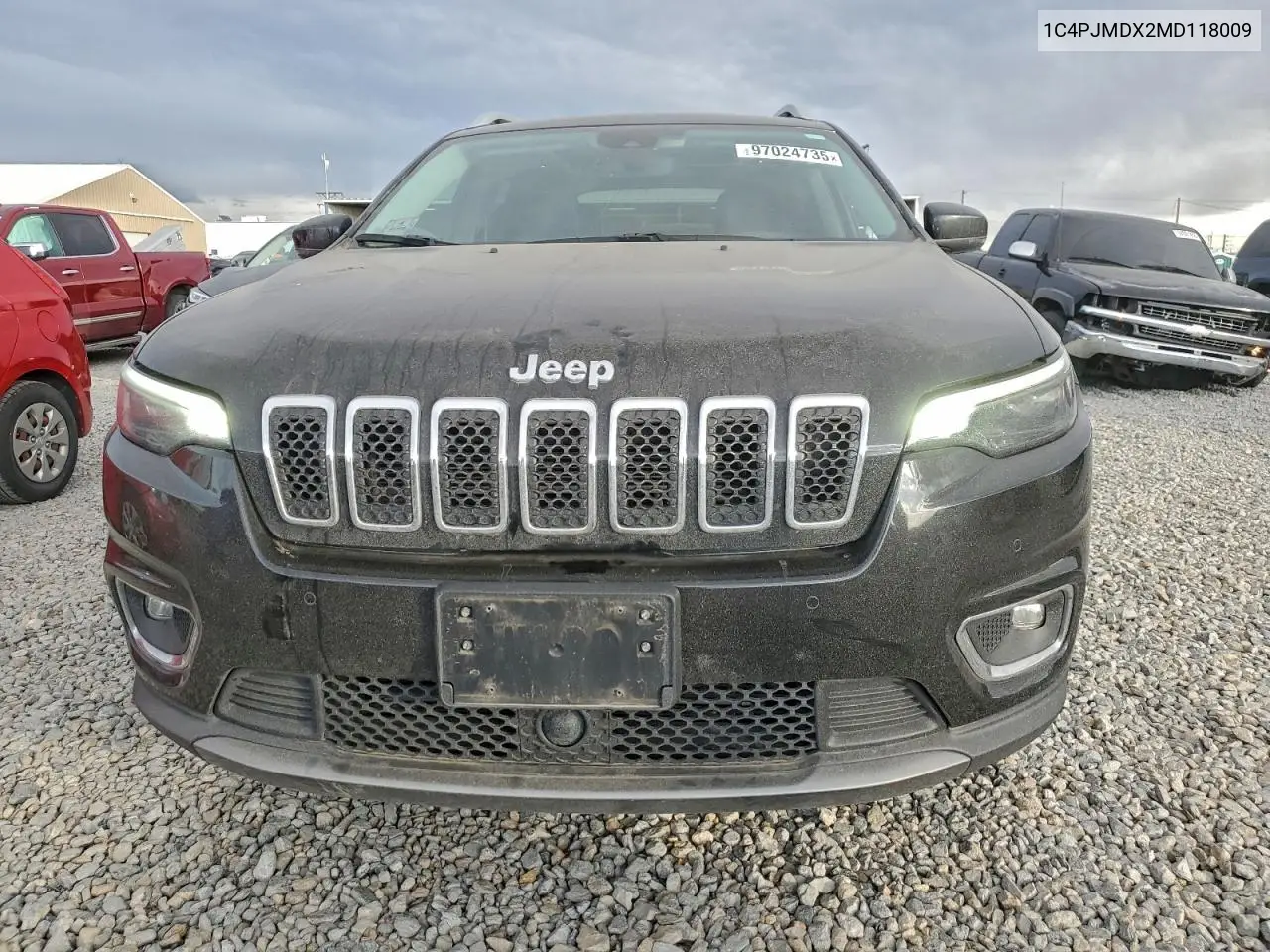 1C4PJMDX2MD118009 2021 Jeep Cherokee Limited