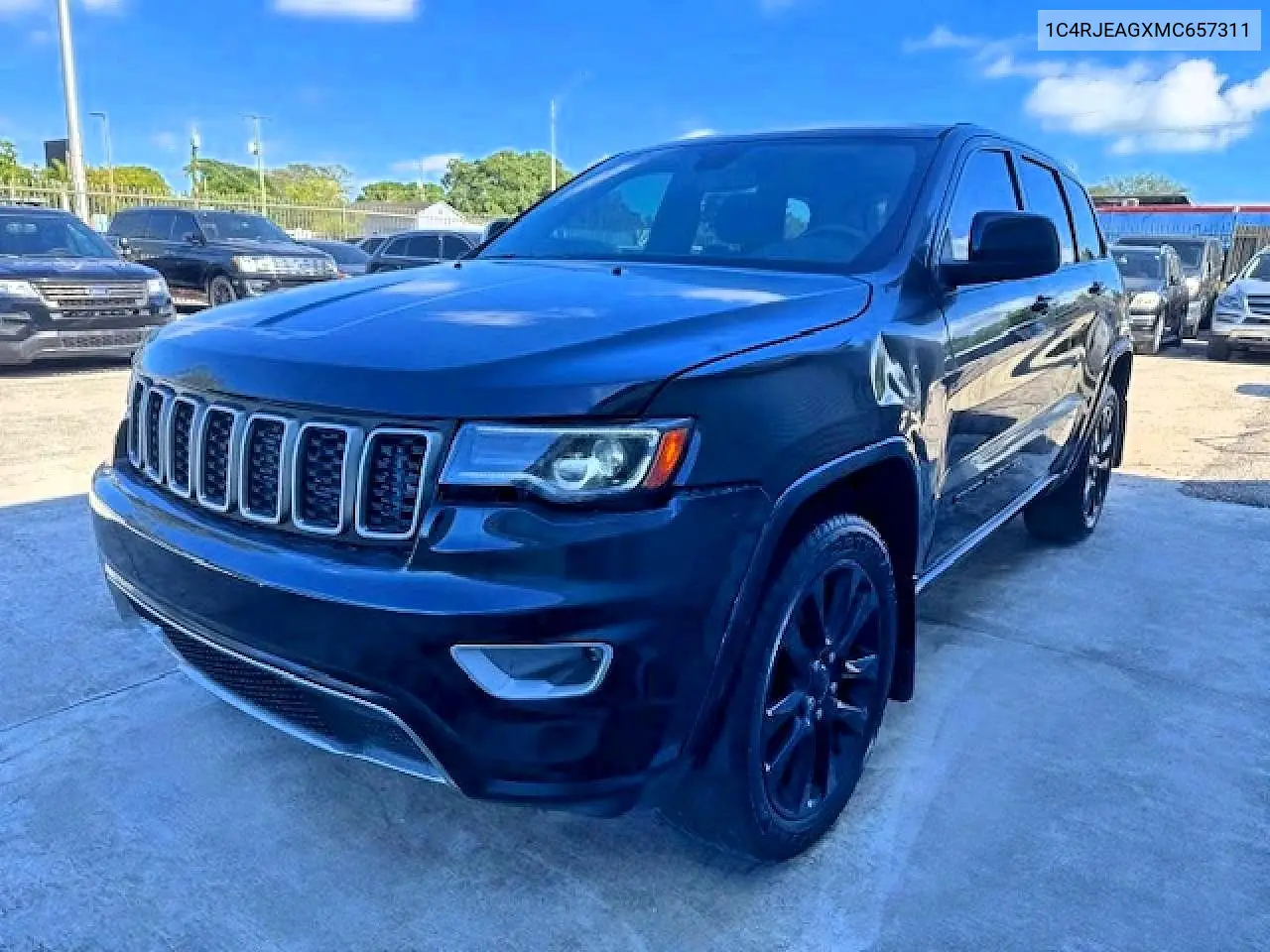 1C4RJEAGXMC657311 2021 Jeep Grand Cherokee Laredo