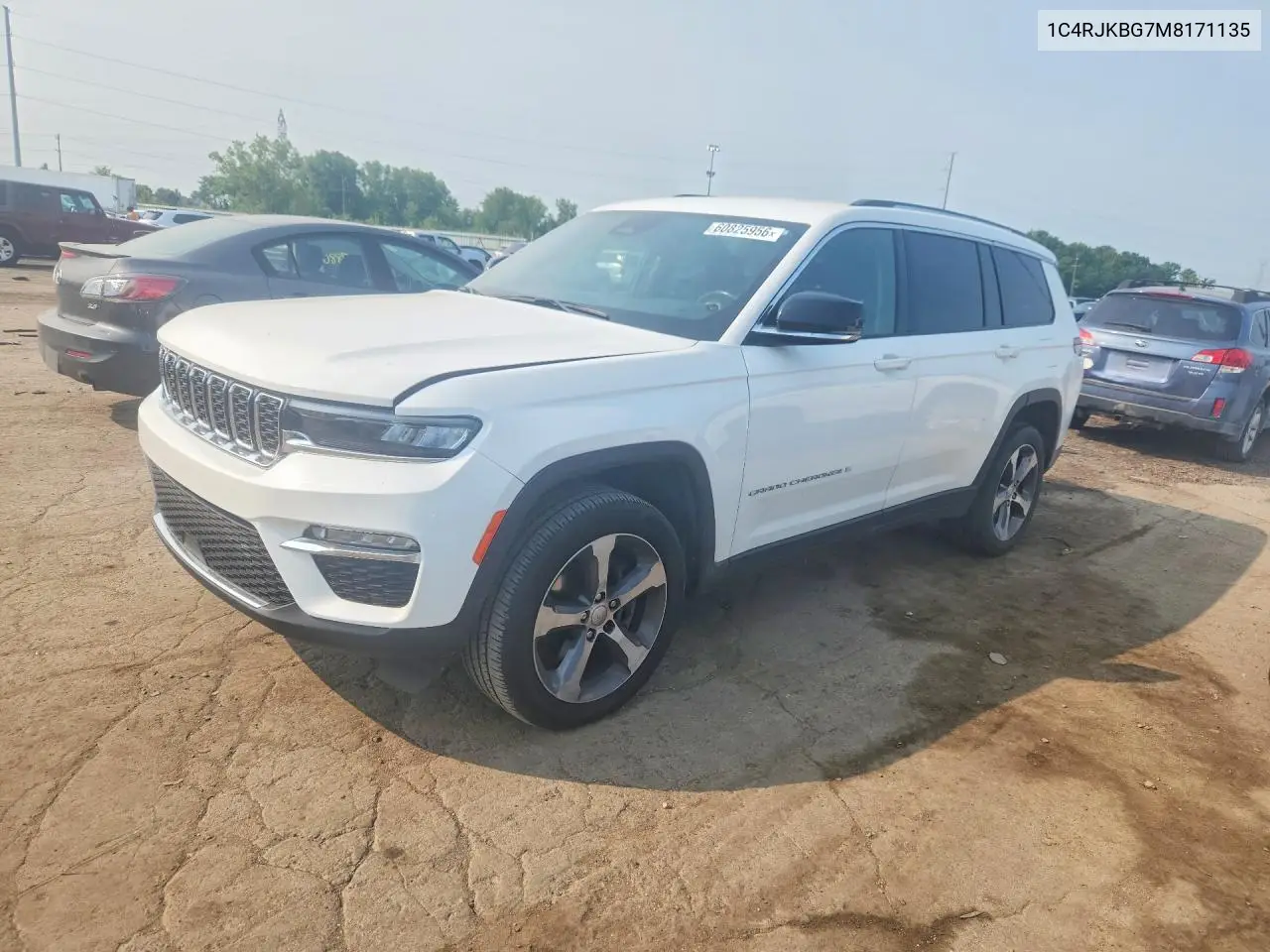 2021 Jeep Grand Cherokee L Limited VIN: 1C4RJKBG7M8171135 Lot: 60825956