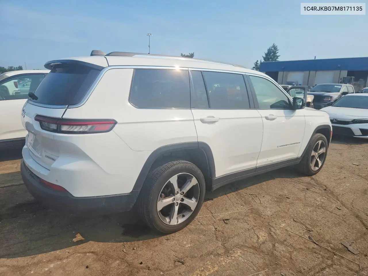 2021 Jeep Grand Cherokee L Limited VIN: 1C4RJKBG7M8171135 Lot: 60825956