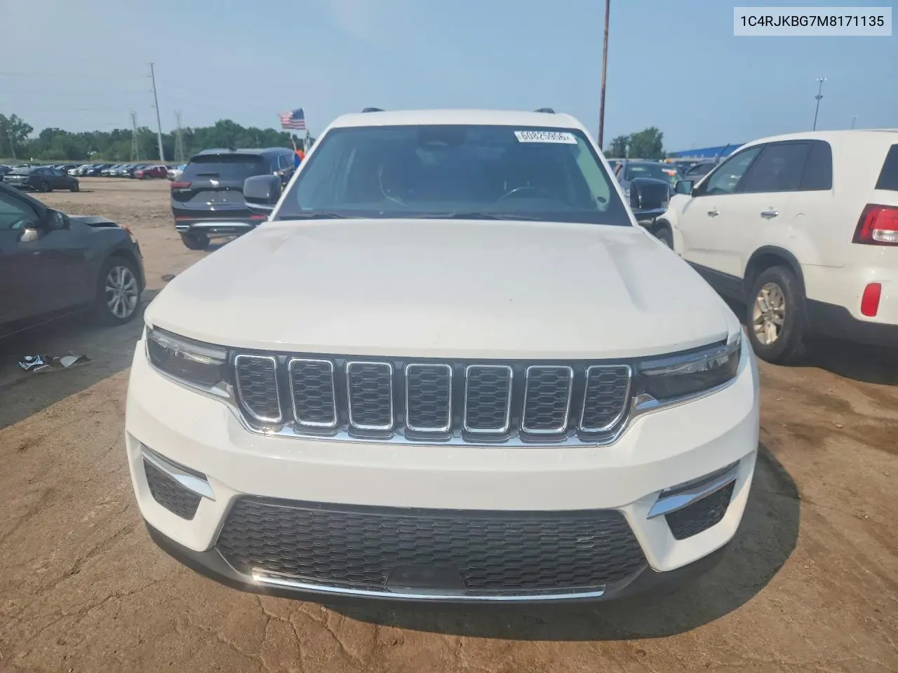 2021 Jeep Grand Cherokee L Limited VIN: 1C4RJKBG7M8171135 Lot: 60825956
