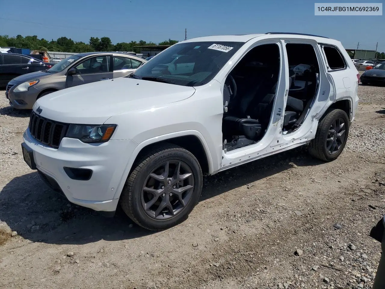 2021 Jeep Grand Cherokee Limited VIN: 1C4RJFBG1MC692369 Lot: 61187056