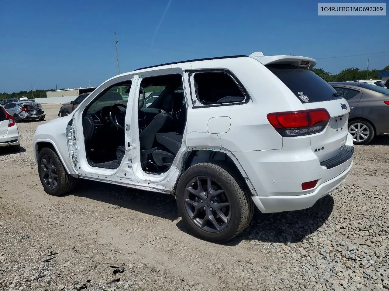2021 Jeep Grand Cherokee Limited VIN: 1C4RJFBG1MC692369 Lot: 61187056