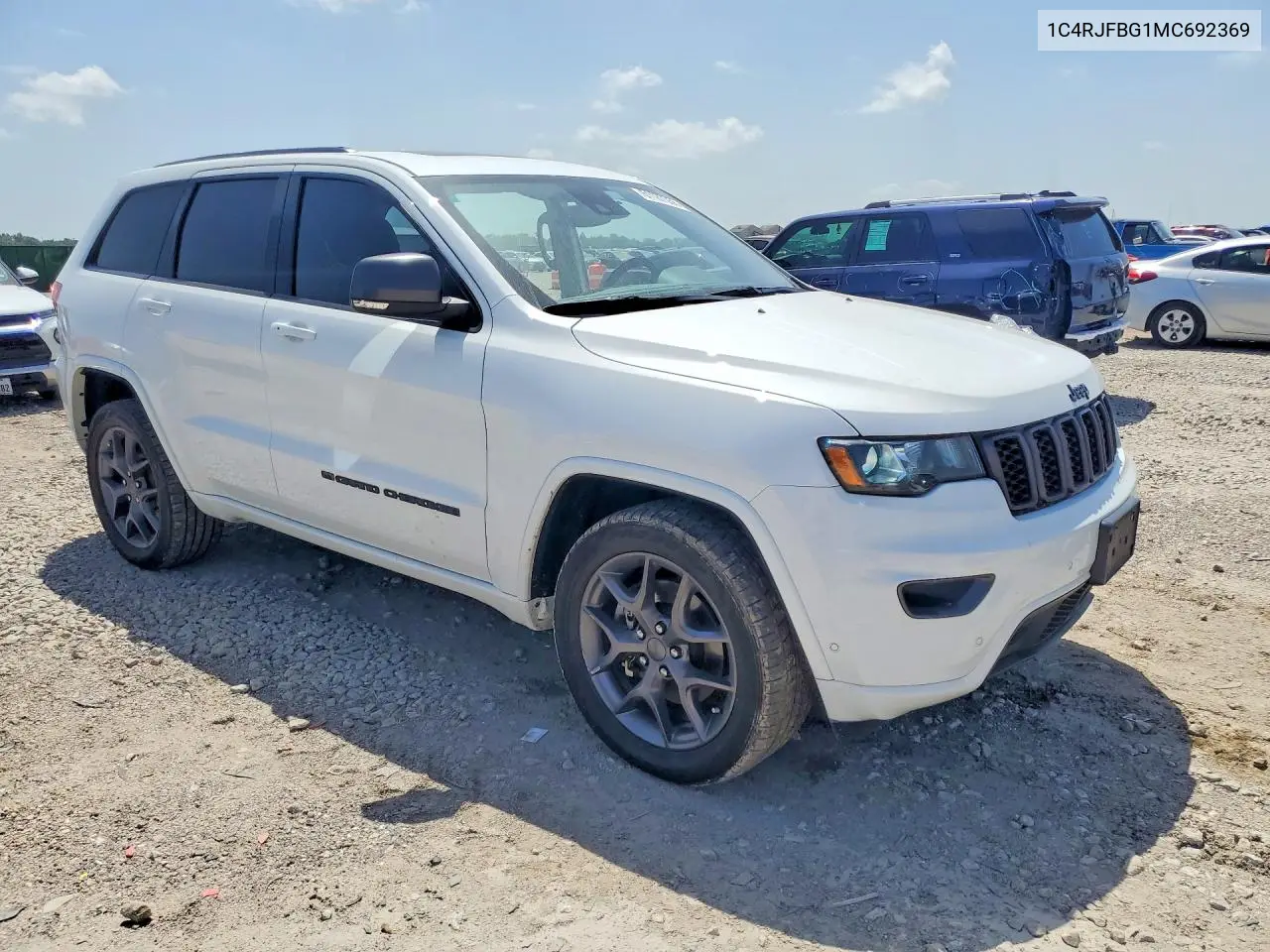 2021 Jeep Grand Cherokee Limited VIN: 1C4RJFBG1MC692369 Lot: 61187056