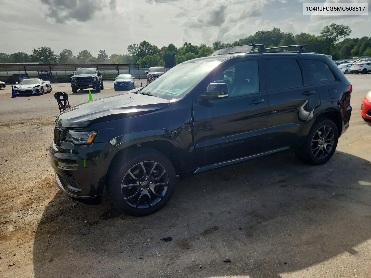 2021 Jeep Grand Cherokee Overland VIN: 1C4RJFCG5MC508517 Lot: 61445256