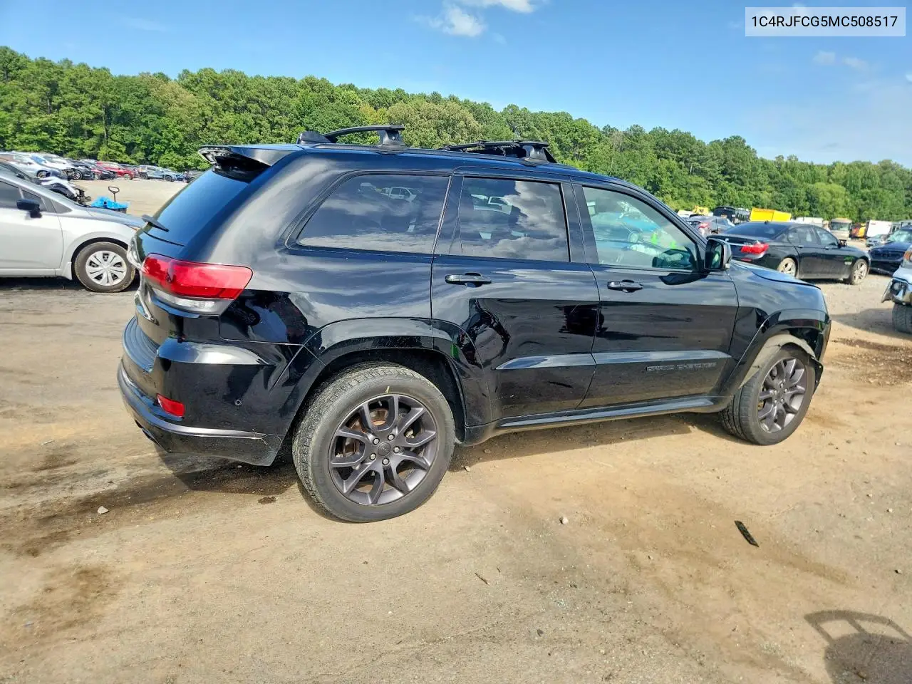 2021 Jeep Grand Cherokee Overland VIN: 1C4RJFCG5MC508517 Lot: 61445256