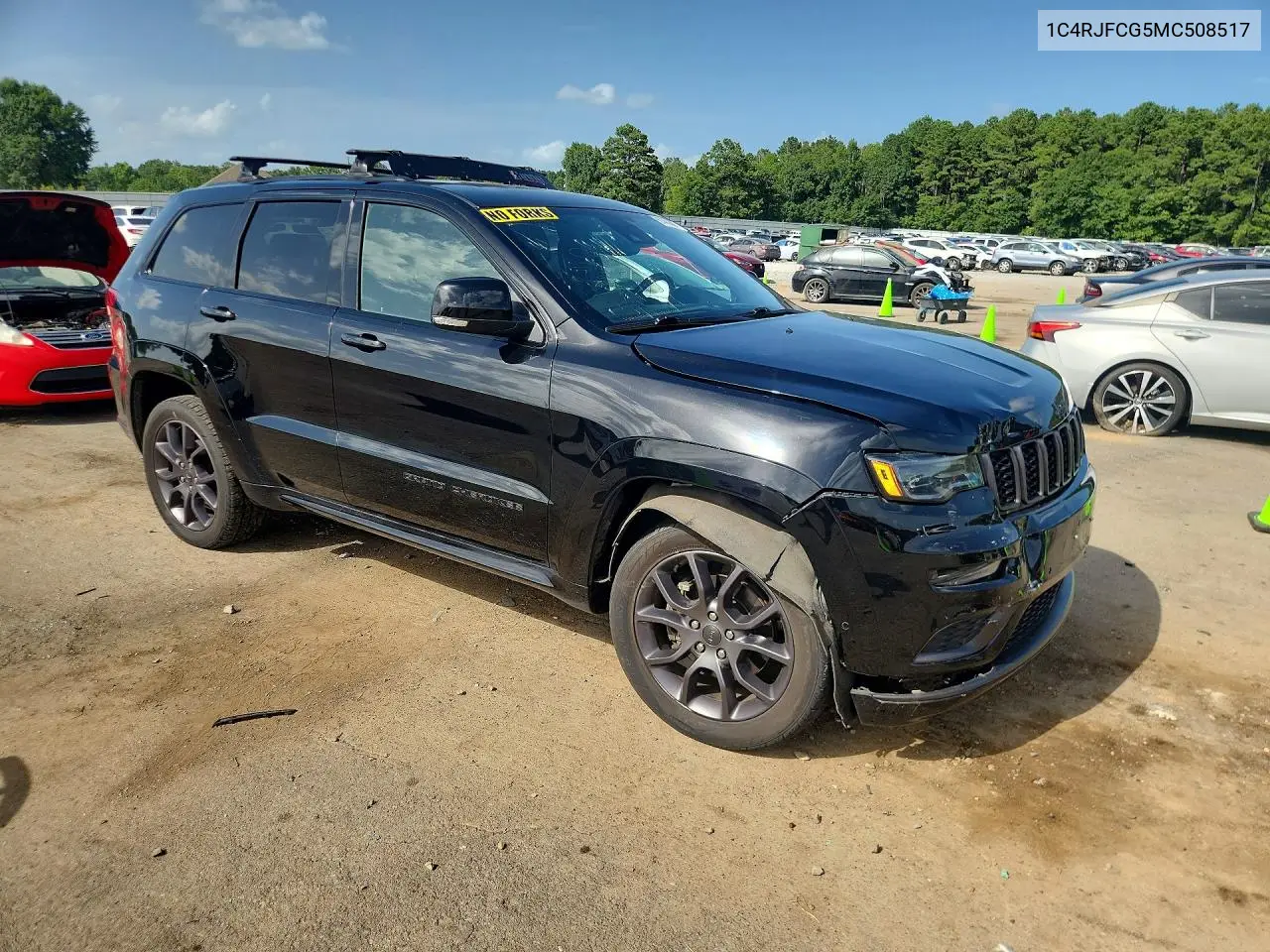 2021 Jeep Grand Cherokee Overland VIN: 1C4RJFCG5MC508517 Lot: 61445256