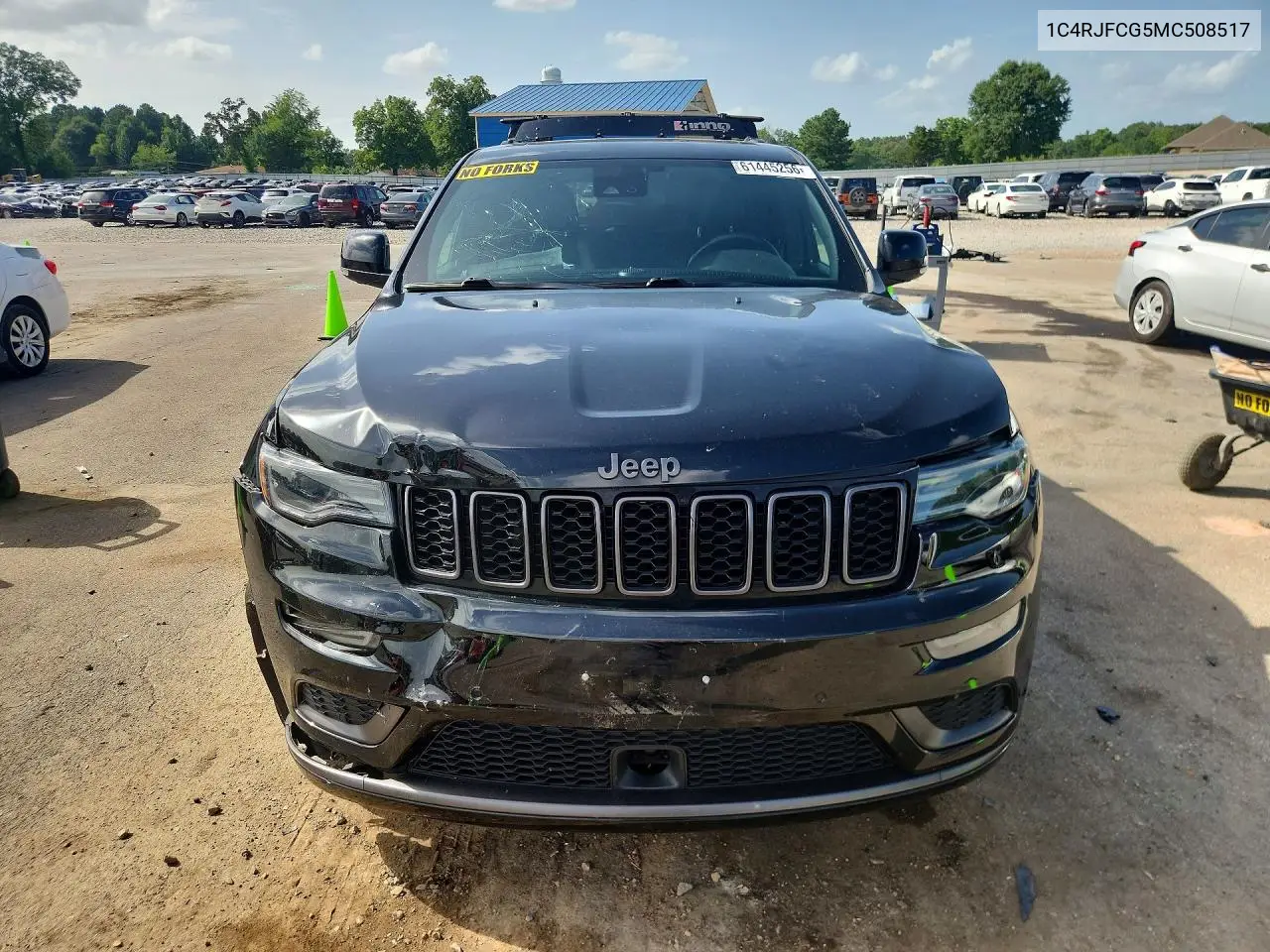 2021 Jeep Grand Cherokee Overland VIN: 1C4RJFCG5MC508517 Lot: 61445256