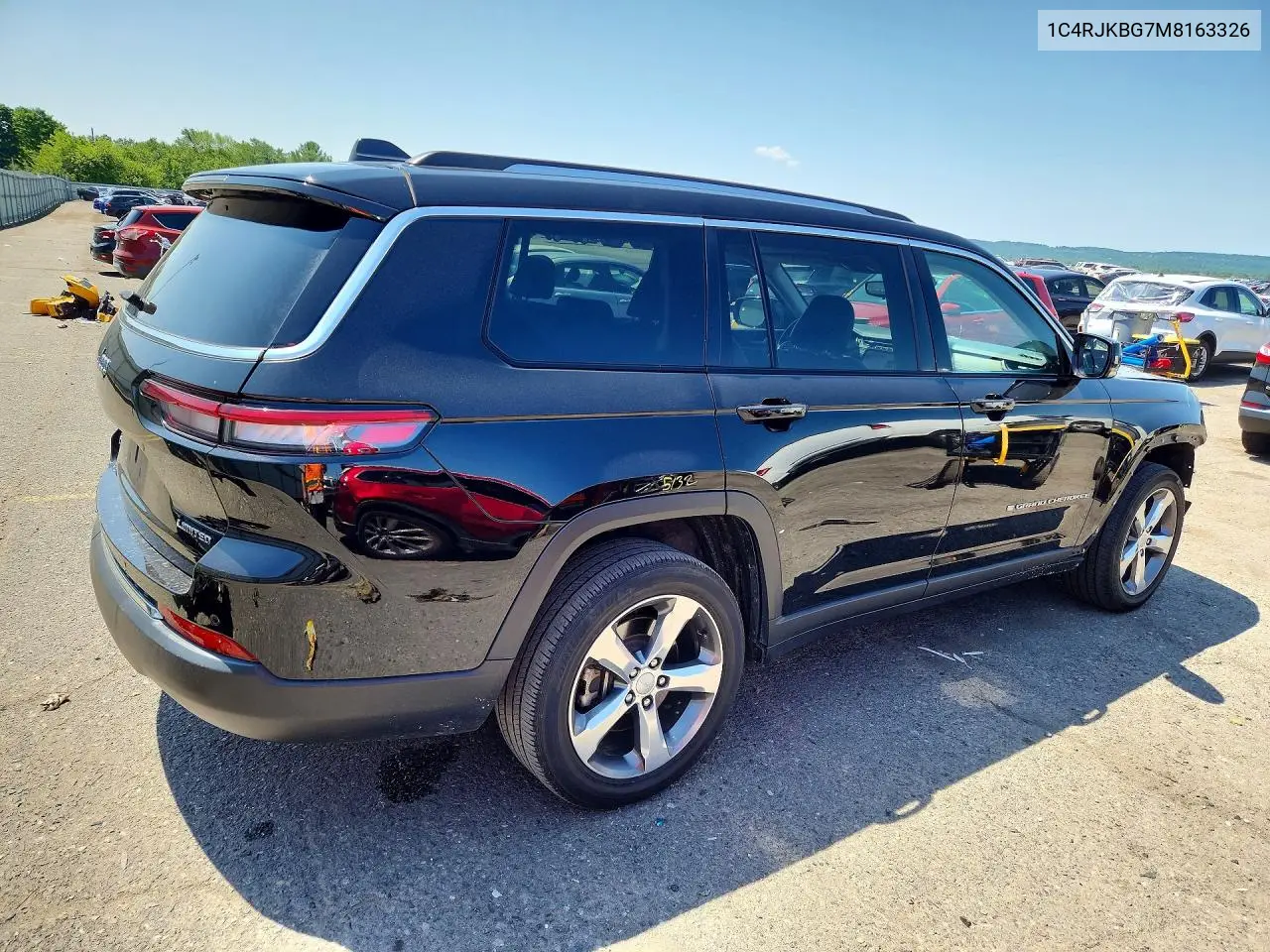 2021 Jeep Grand Cherokee L Limited VIN: 1C4RJKBG7M8163326 Lot: 61874116