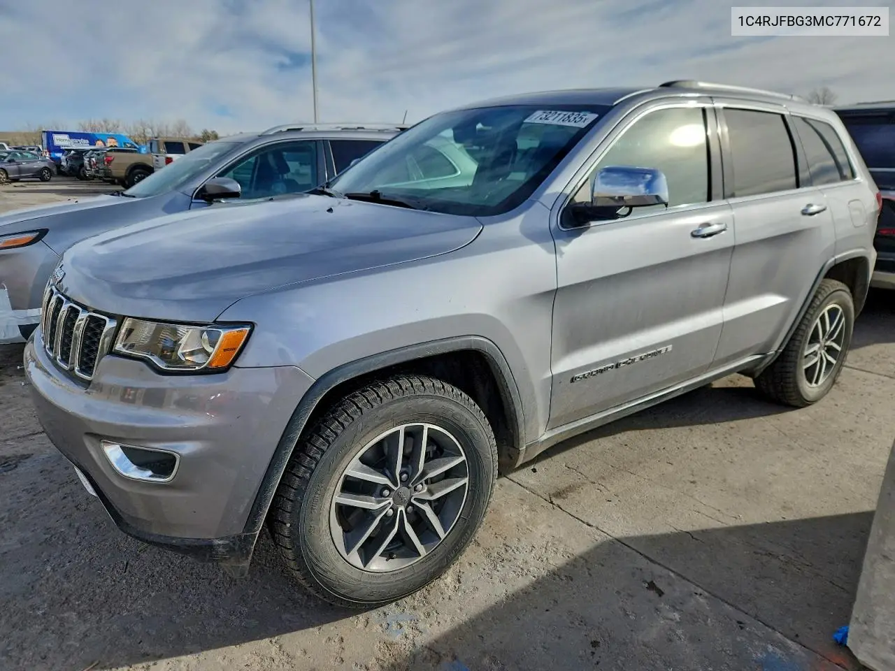 1C4RJFBG3MC771672 2021 Jeep Grand Cherokee Limited