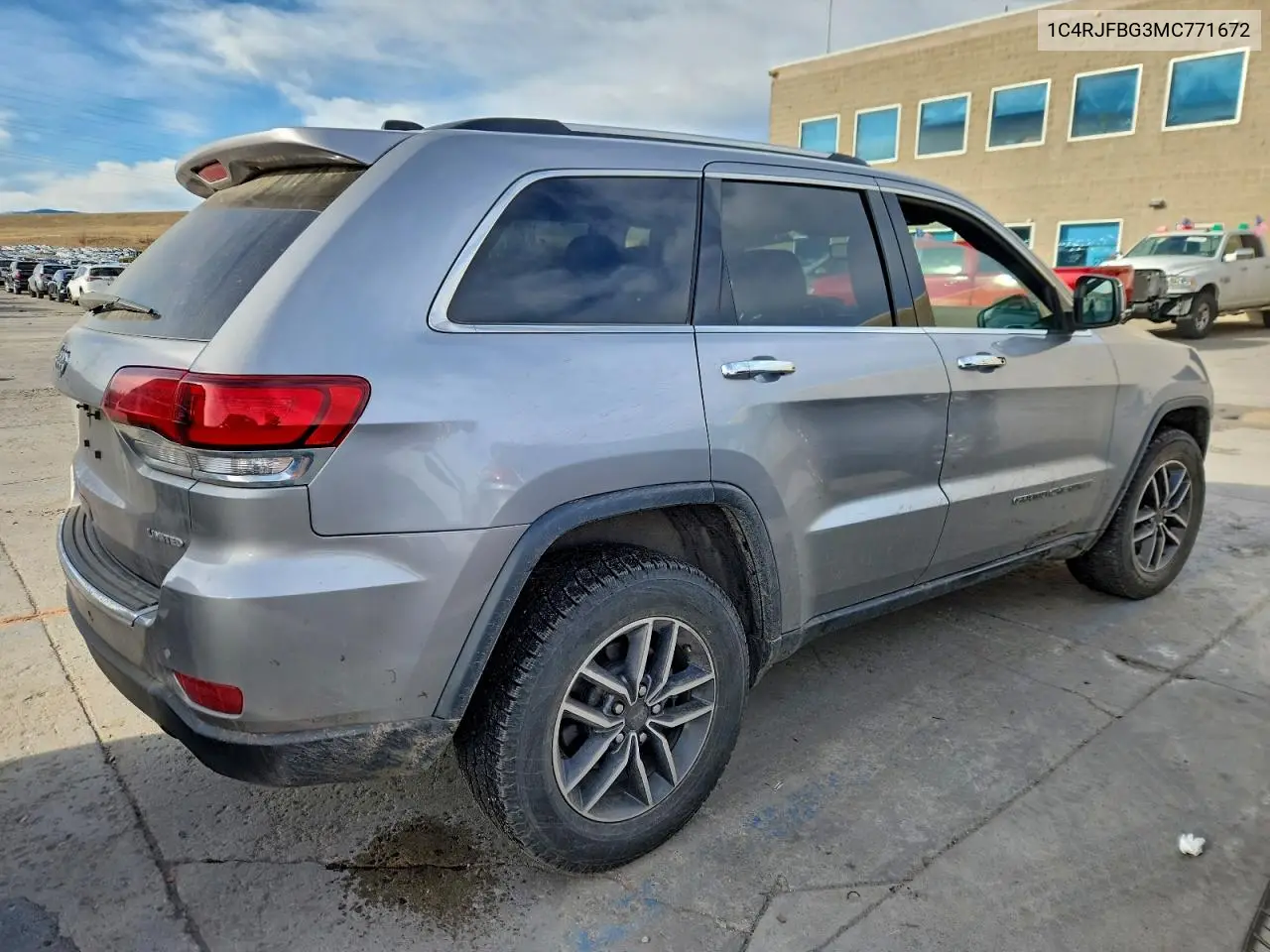 1C4RJFBG3MC771672 2021 Jeep Grand Cherokee Limited