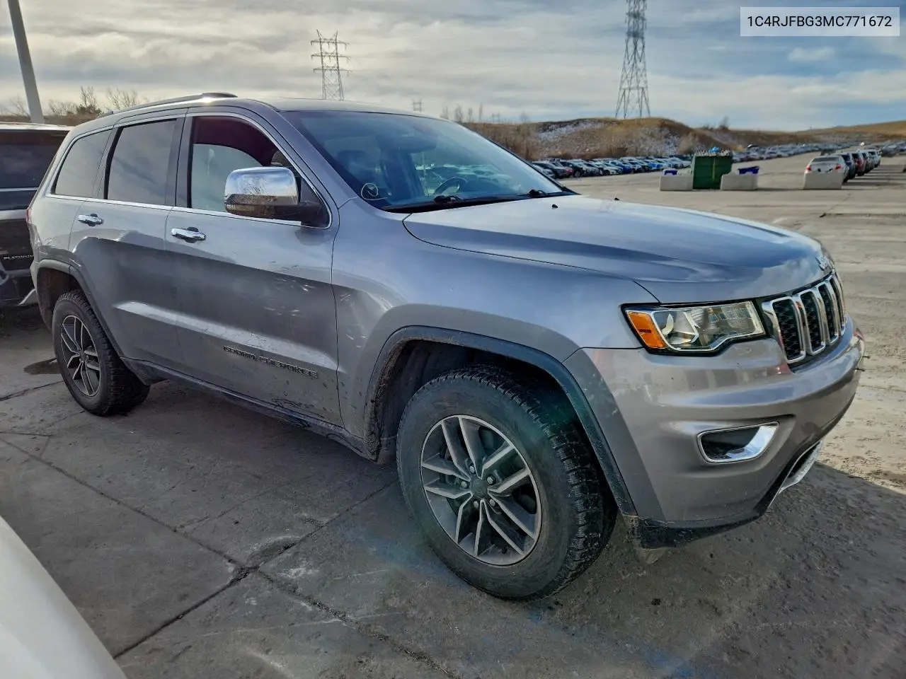 1C4RJFBG3MC771672 2021 Jeep Grand Cherokee Limited