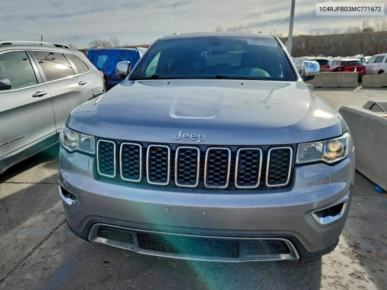 1C4RJFBG3MC771672 2021 Jeep Grand Cherokee Limited