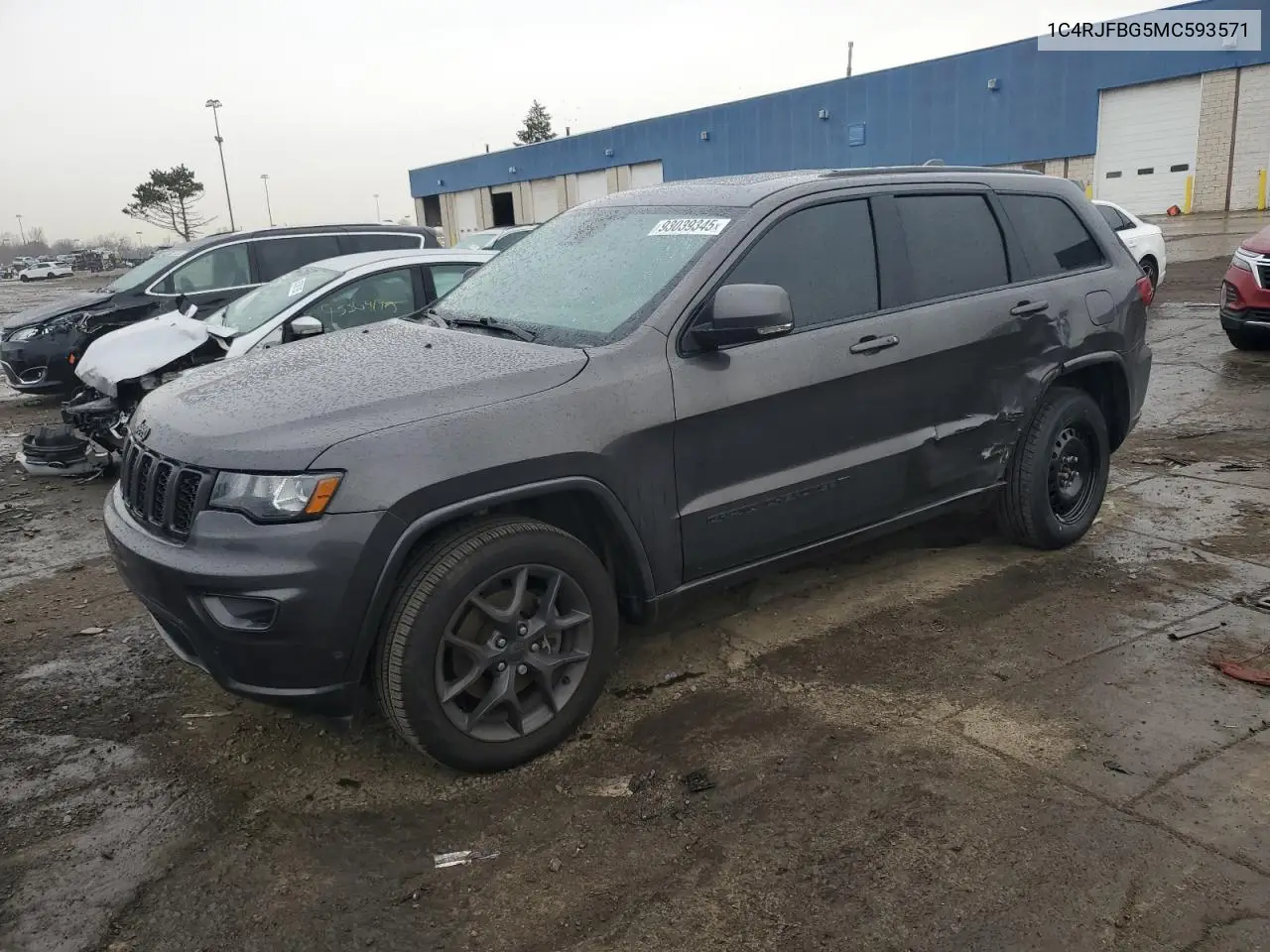 1C4RJFBG5MC593571 2021 Jeep Grand Cherokee Limited
