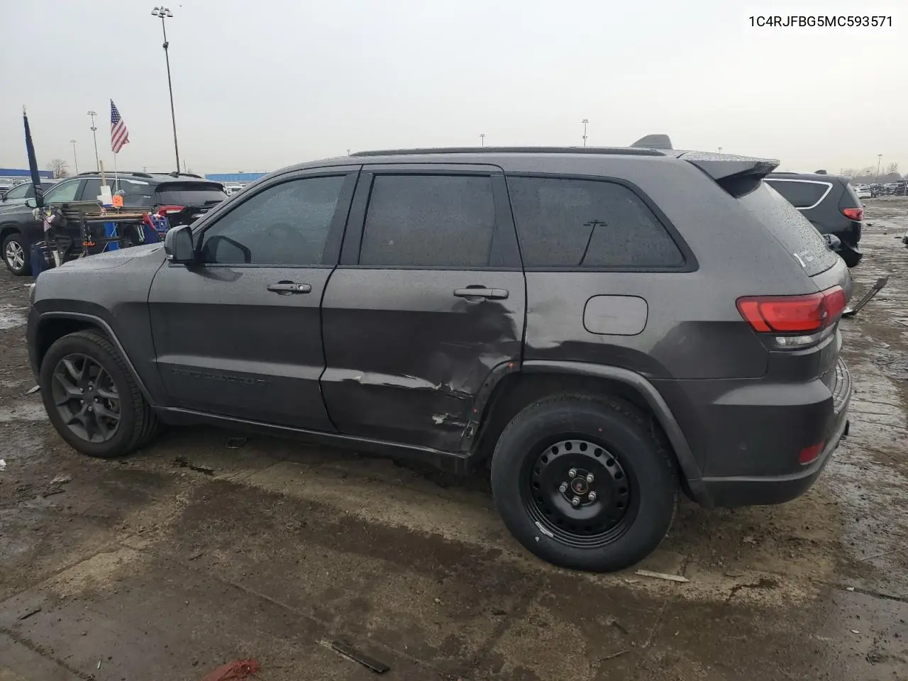 1C4RJFBG5MC593571 2021 Jeep Grand Cherokee Limited