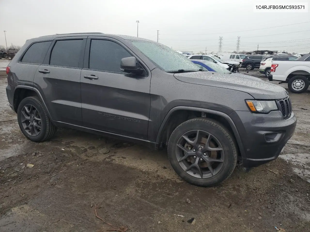 1C4RJFBG5MC593571 2021 Jeep Grand Cherokee Limited