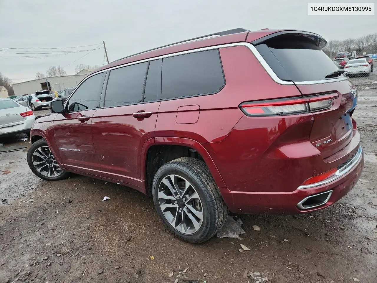 1C4RJKDGXM8130995 2021 Jeep Grand Cherokee L Overland
