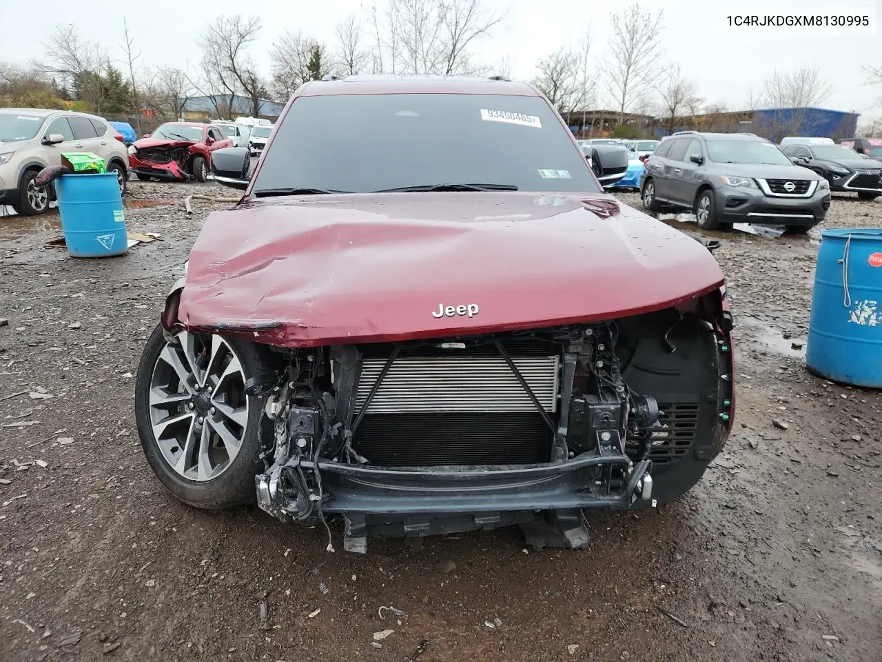 1C4RJKDGXM8130995 2021 Jeep Grand Cherokee L Overland