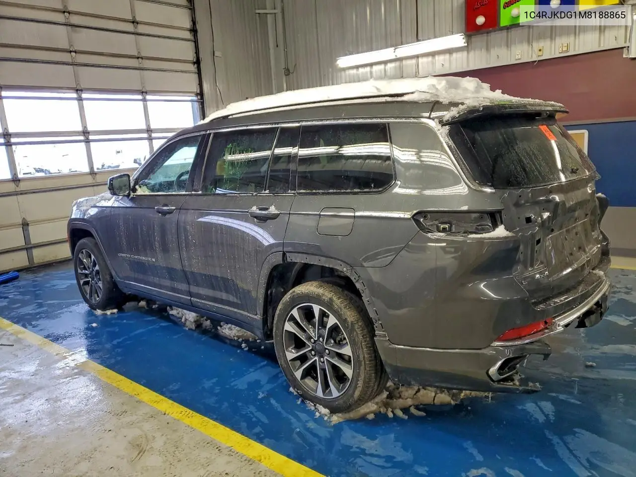 1C4RJKDG1M8188865 2021 Jeep Grand Cherokee L Overland
