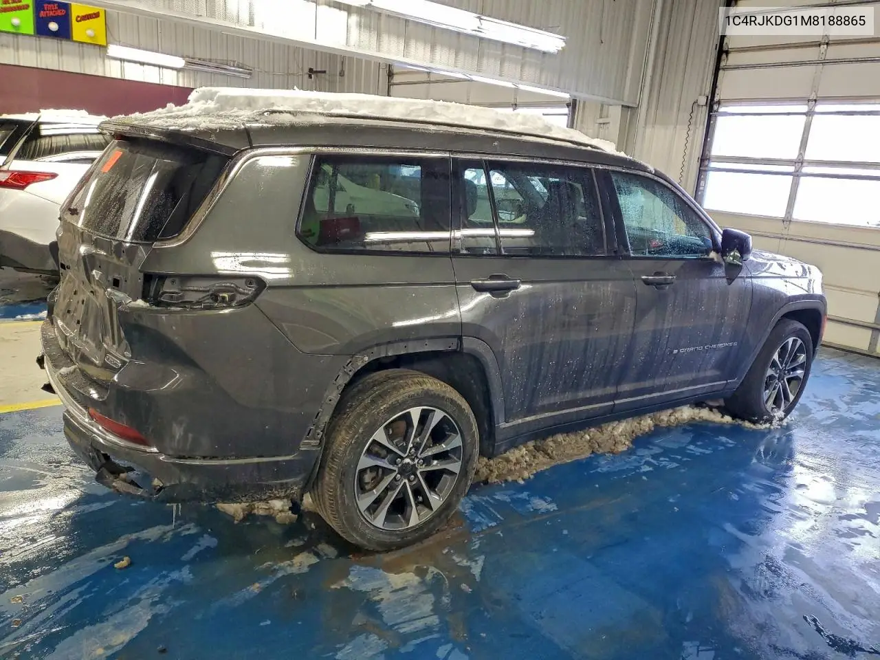 1C4RJKDG1M8188865 2021 Jeep Grand Cherokee L Overland