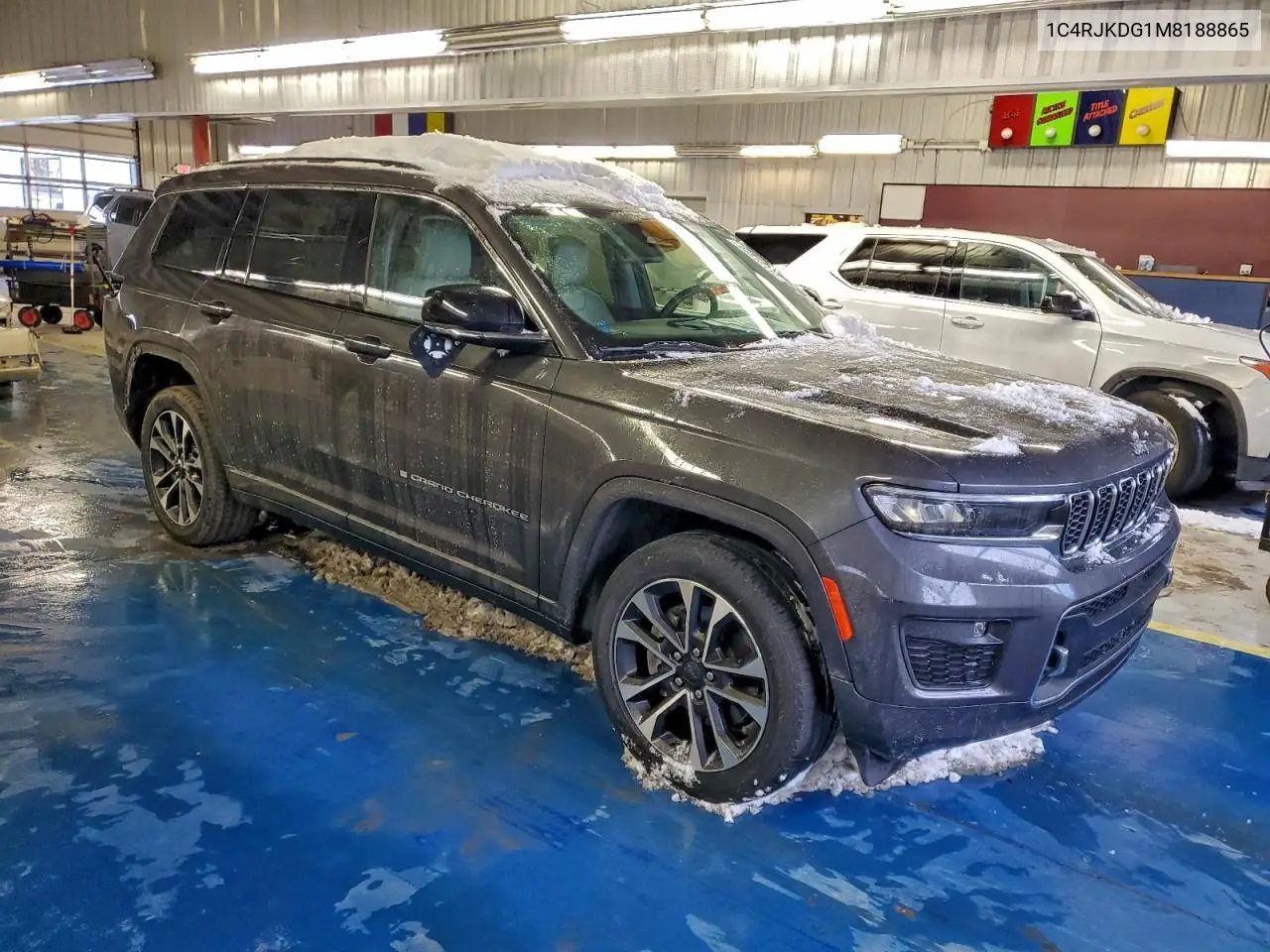 1C4RJKDG1M8188865 2021 Jeep Grand Cherokee L Overland
