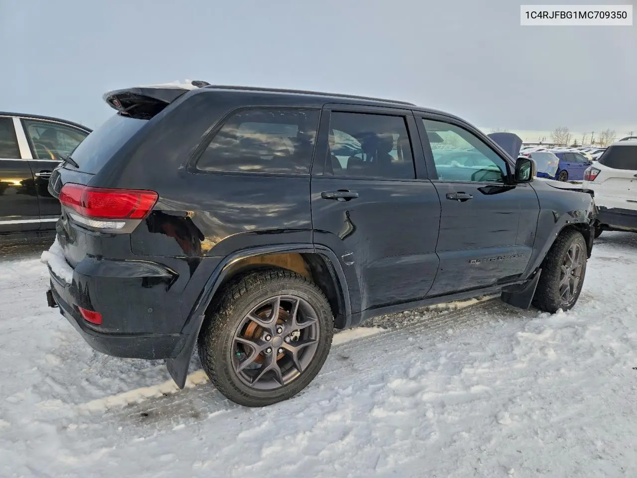 1C4RJFBG1MC709350 2021 Jeep Grand Cherokee Limited