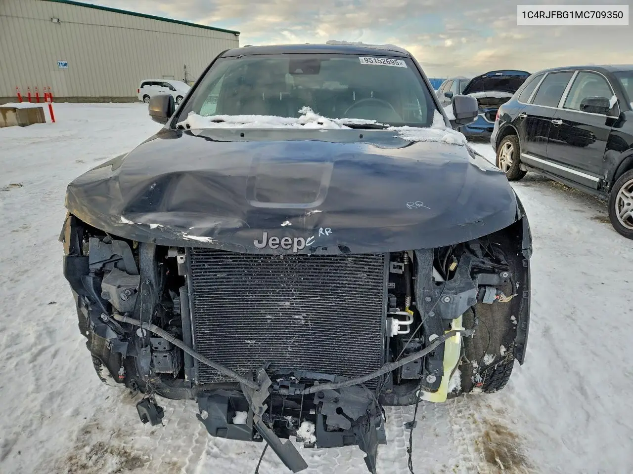 1C4RJFBG1MC709350 2021 Jeep Grand Cherokee Limited