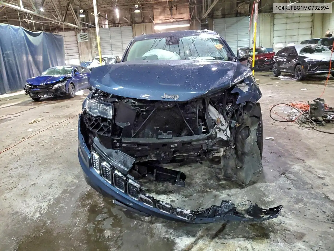 1C4RJFBG1MC732594 2021 Jeep Grand Cherokee Limited