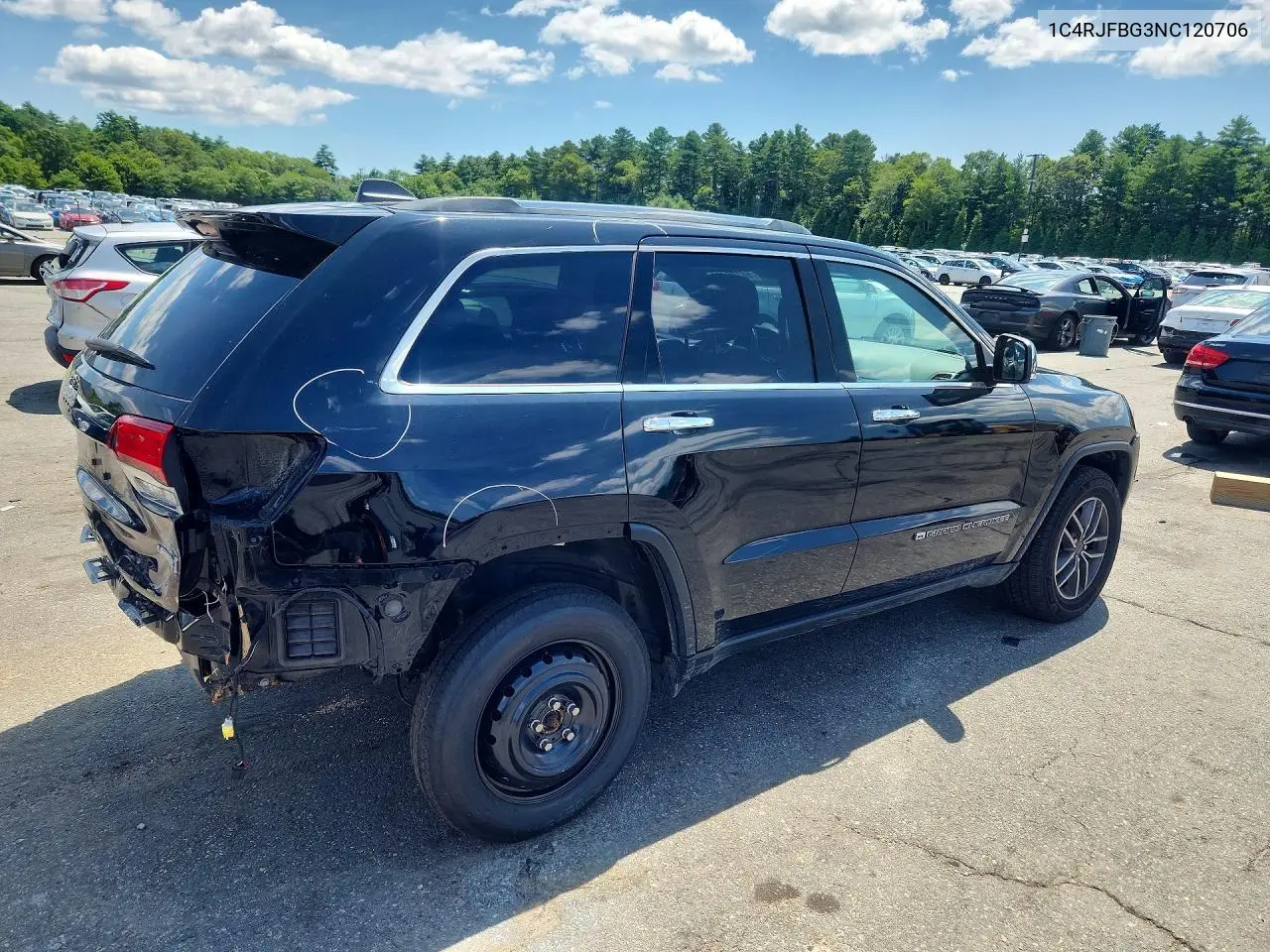 2022 Jeep Grand Cherokee Limited VIN: 1C4RJFBG3NC120706 Lot: 60195426