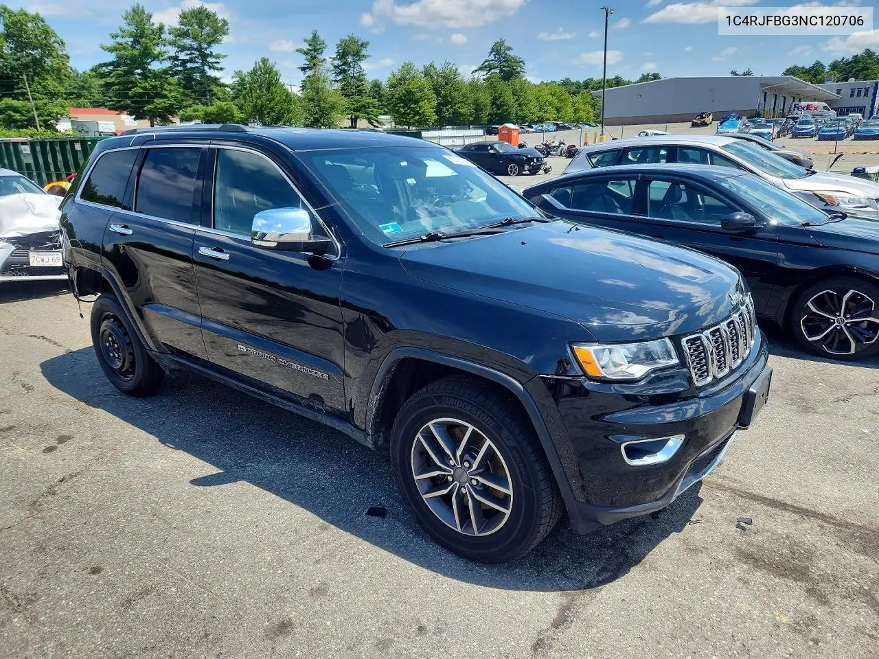 2022 Jeep Grand Cherokee Limited VIN: 1C4RJFBG3NC120706 Lot: 60195426