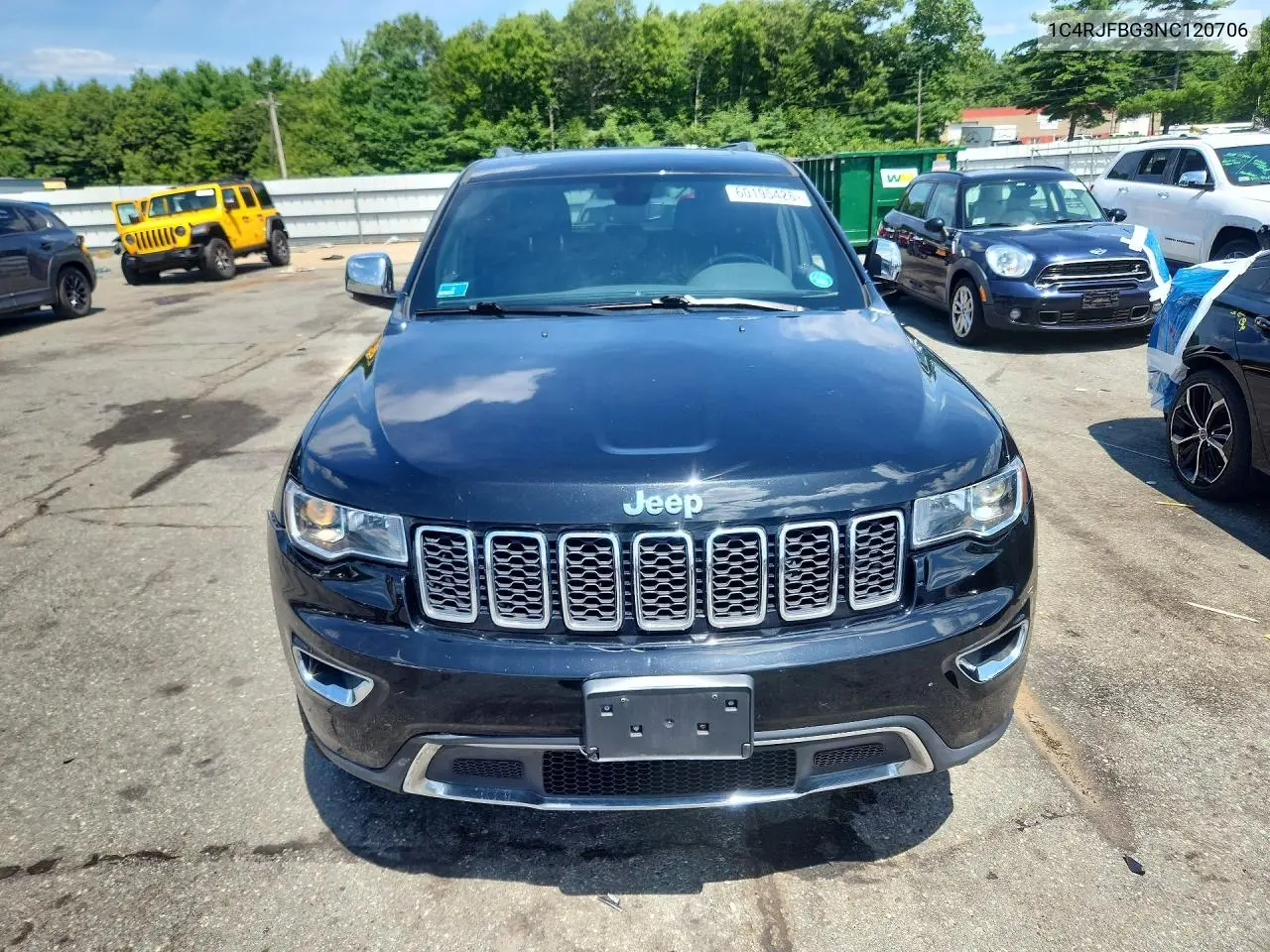 2022 Jeep Grand Cherokee Limited VIN: 1C4RJFBG3NC120706 Lot: 60195426