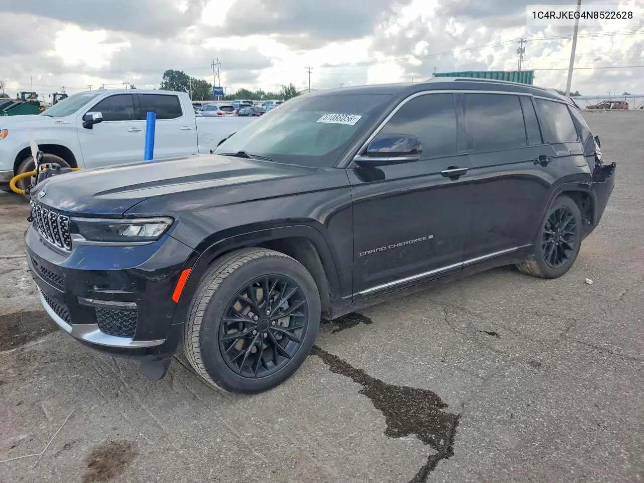 2022 Jeep Grand Cherokee L Summit VIN: 1C4RJKEG4N8522628 Lot: 61088056