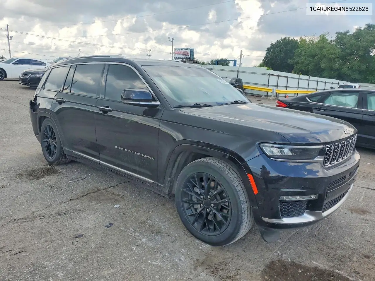 2022 Jeep Grand Cherokee L Summit VIN: 1C4RJKEG4N8522628 Lot: 61088056