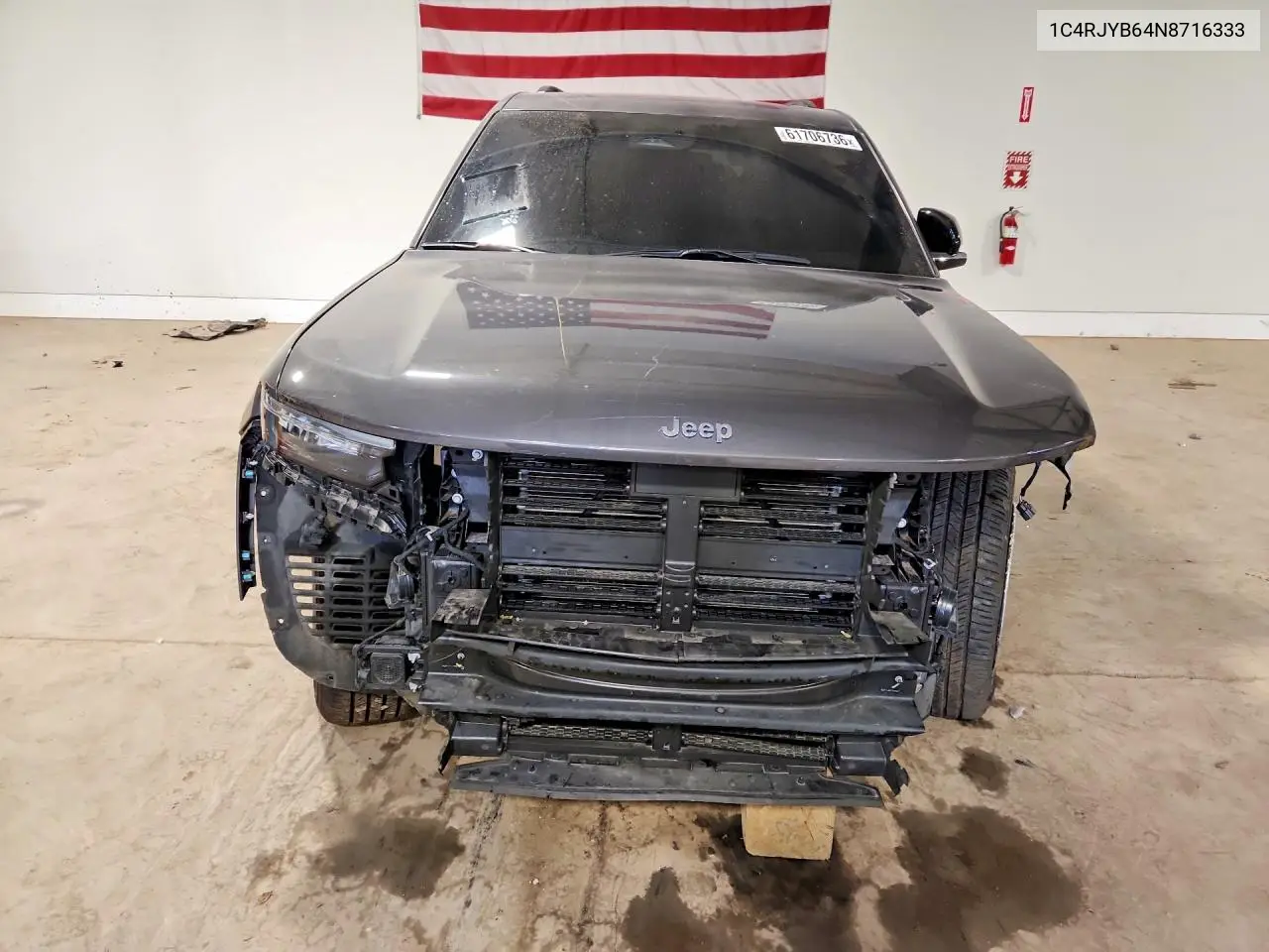 2022 Jeep Grand Cherokee Limited 4Xe VIN: 1C4RJYB64N8716333 Lot: 61706736