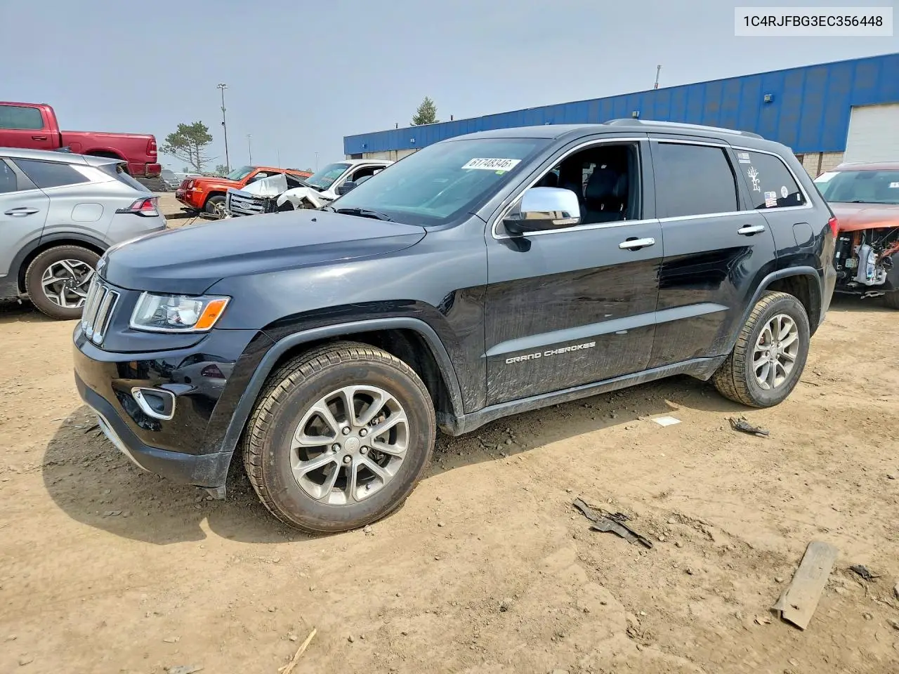 2022 Jeep Grand Cherokee Altitude 4Xe VIN: 1C4RJFBG3EC356448 Lot: 61748346