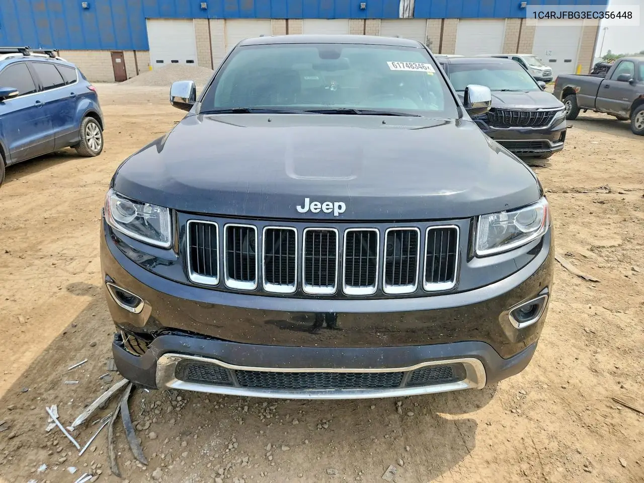 2022 Jeep Grand Cherokee Altitude 4Xe VIN: 1C4RJFBG3EC356448 Lot: 61748346